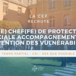 offre d'emploi - un chef de protection spciale accompagnement et prévention des vulnérabilités