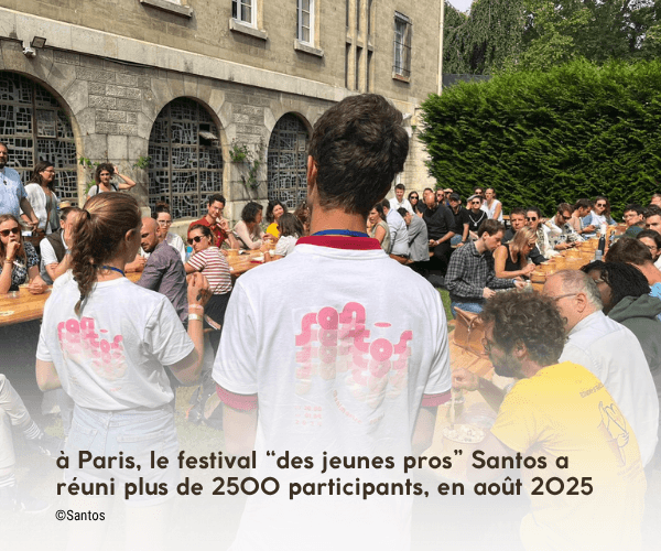 le festival Santos à Montmatre, qui réunit les jeunes pros
