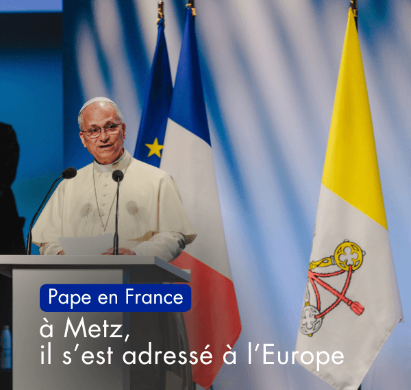 Metz - discours du Pape