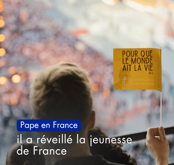 le Pape au stade de France