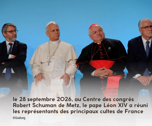 Déclaration du CRCF - venue du pape Léon XIV à Metz Déclaration du CRCF - venue du pape Léon XIV à Metz
