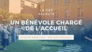 la CEF recherche une un bénévole chargé de l’accueil