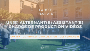 offre d'emploi - assistant chargé de production vidéos