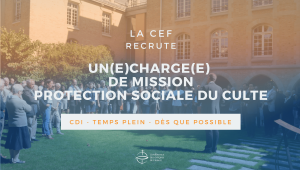 image d'offre d'emploi à la Conférence des évêques de France