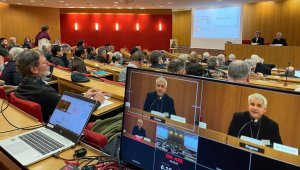 vue de l'amphithéâtre pour le colloque sur l'intelligence artificielle