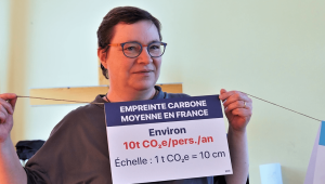 Soeur Hélène Versavel, responsable de la commission Laudato si' du diocèse de Séez