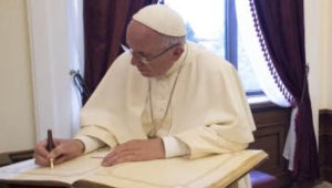 le testament du pape François