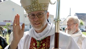 Mgr Renauld de Dinechin évêque de Luçon