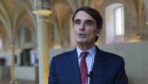 Interview de Jean-Baptise de Franssu au Collège des Bernardins