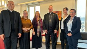 la CEF a rencontré une délégation australienne, Maison de Breteuil