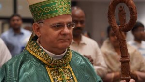 portrait de Mgr Aldo Berardi, vicaire apostolique d'Arabie du Nord